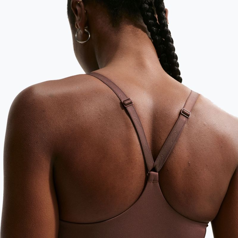 Sutien de antrenament Nike Indy Padded Gloss light chocolate 4
