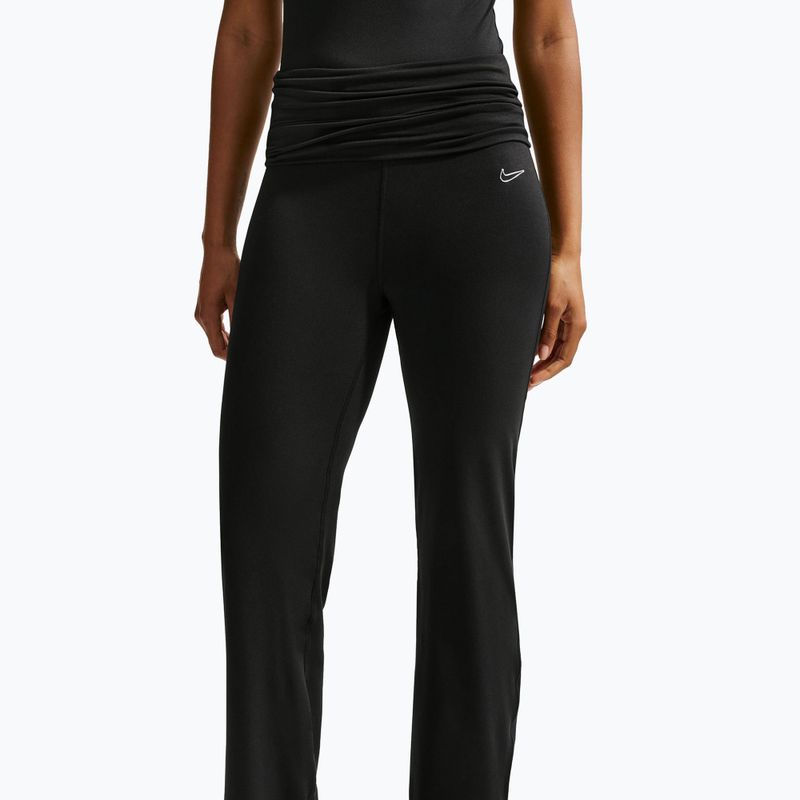 Pantaloni pentru femei Nike Flared black 4