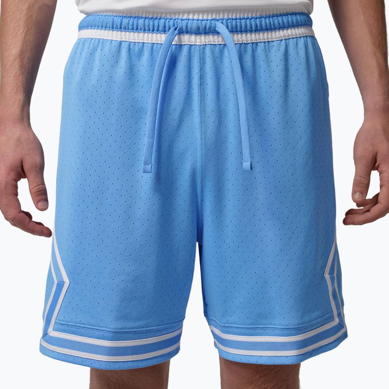 Pantaloni scurți de baschet pentru bărbați Jordan Mesh Diamond 4" university blue/white/white