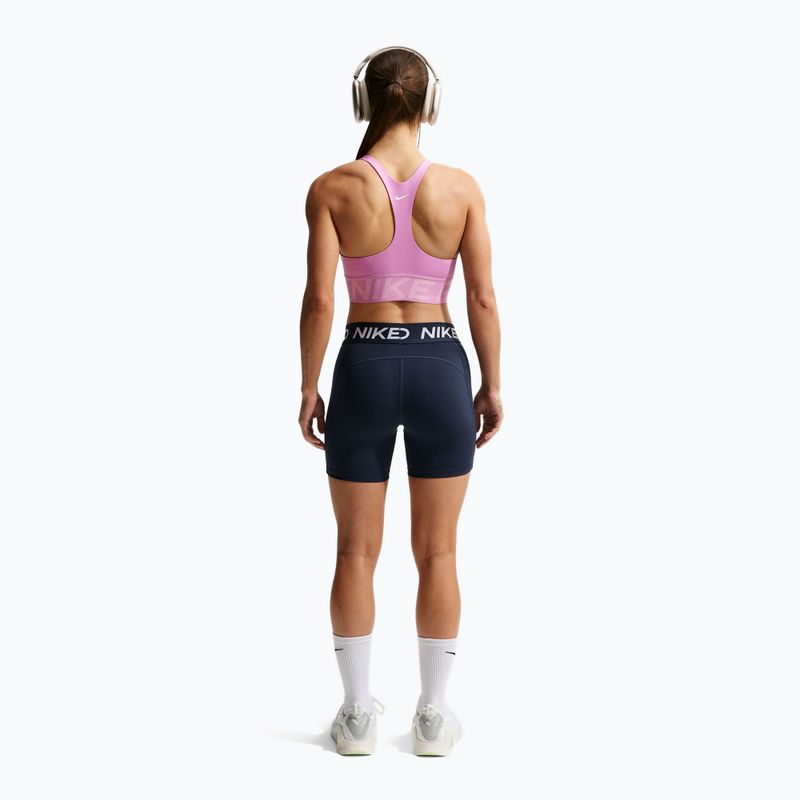Pantaloni scurți pentru femei Nike Pro 365 midnight navy/white 4
