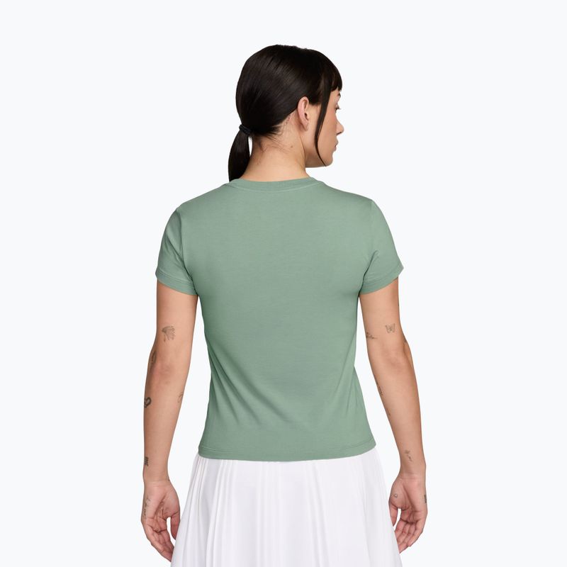 Tricou de tenis pentru femei Nike Court Heritage steam/barely green 2