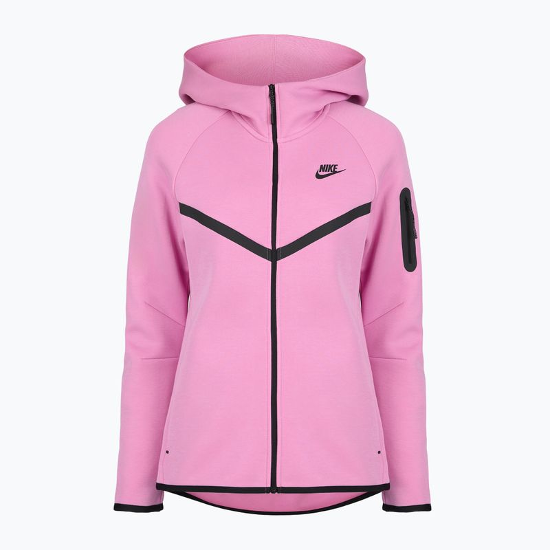 Bluză pentru femei  Nike Sportswear Tech Fleece Windrunner light magenta/black 4