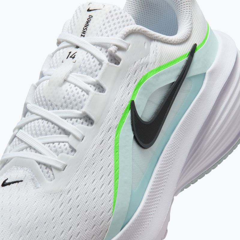 Încălțăminte de alergare pentru bărbați Nike Downshifter 14 white/glacier blue/green strike/black 7