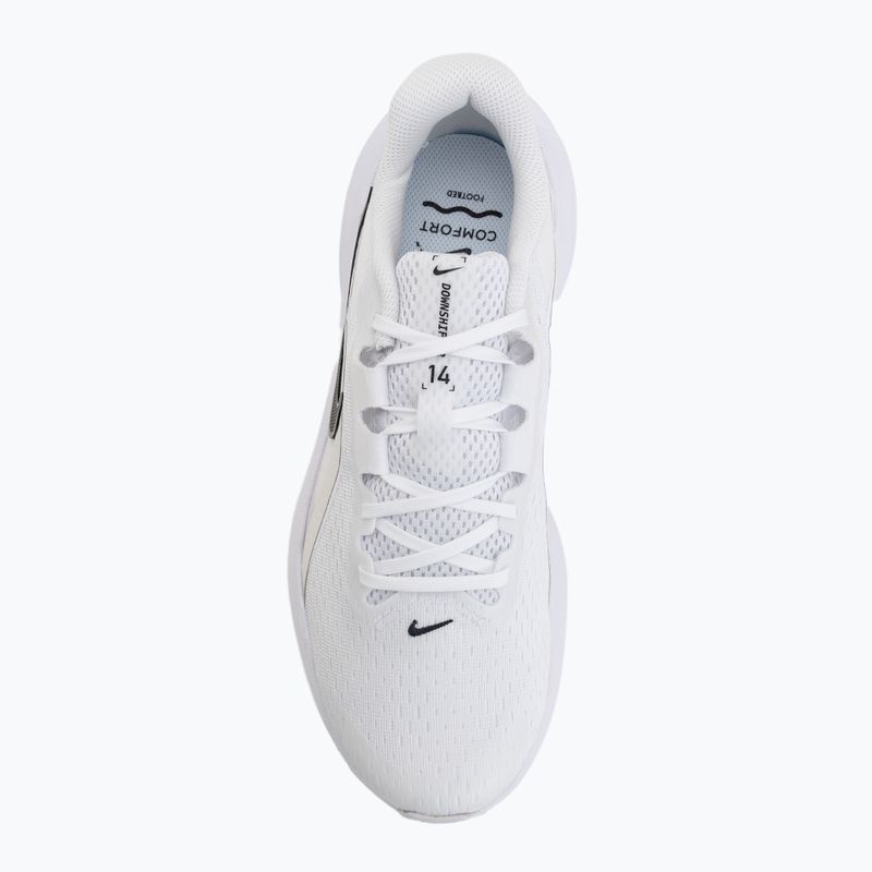 Încălțăminte de alergare pentru bărbați Nike Downshifter 14 white/platinum tint/anthracite/black 5