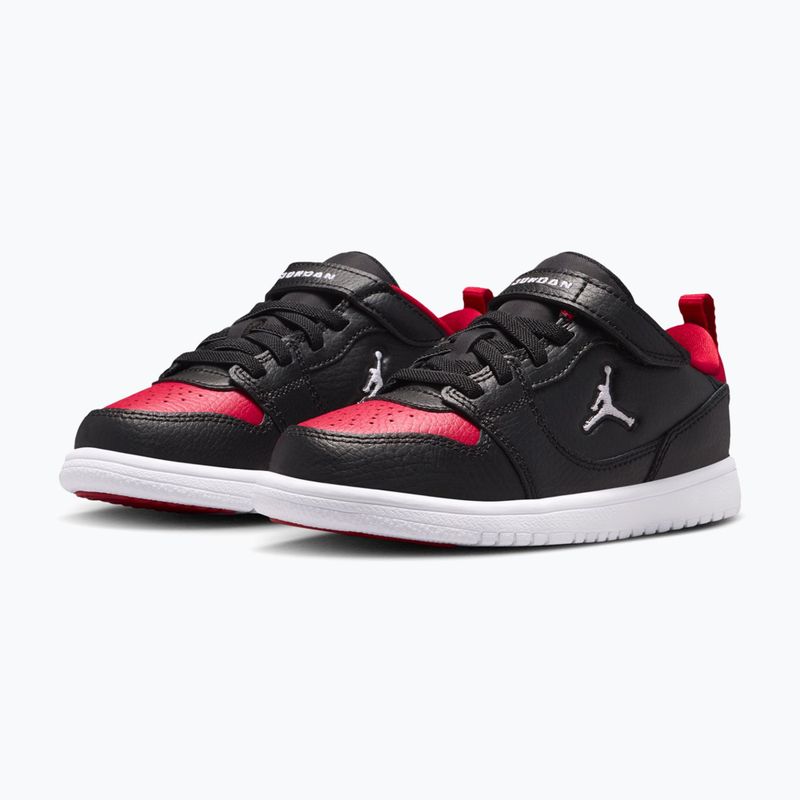 Încălțăminte pentru copii Nike Jordan Court Connect Low black/gym red/white 3