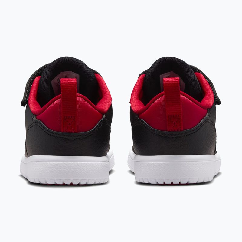 Încălțăminte pentru copii Nike Jordan Court Connect Low black/gym red/white 4