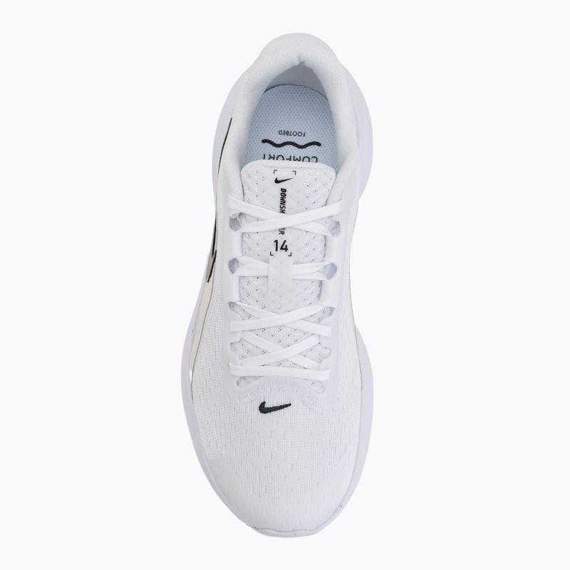 Încălțăminte de alergare pentru femei Nike Downshifter 14 white/platinum tint/anthracite/black 5