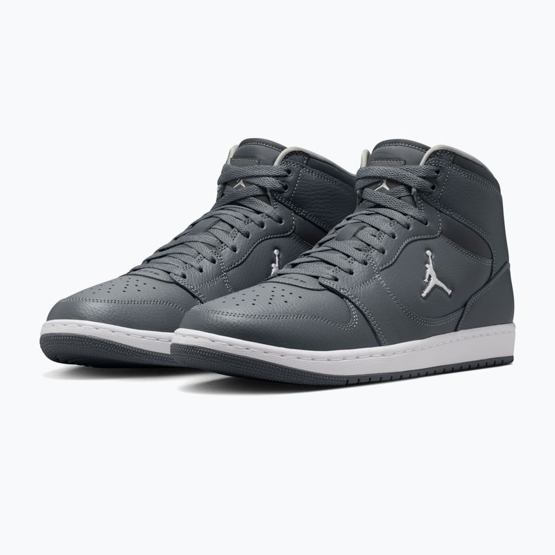 Buty męskie Nike Jordan Access Court Mid smoke grey/light smoke grey/white 3