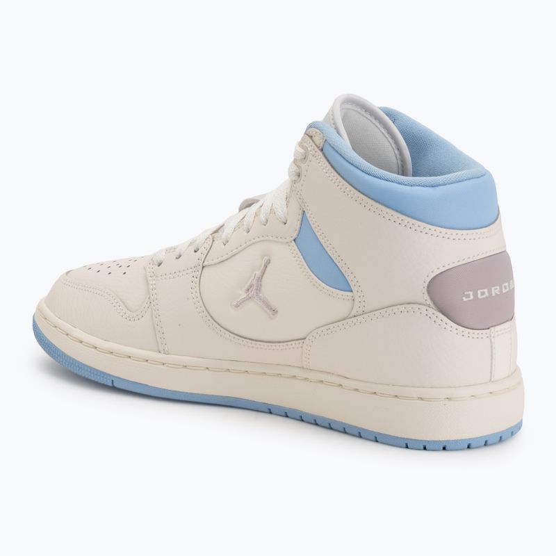 Buty damskie Nike Jordan Court Connect Mid pale ivory/psychic blue/particle rose 3