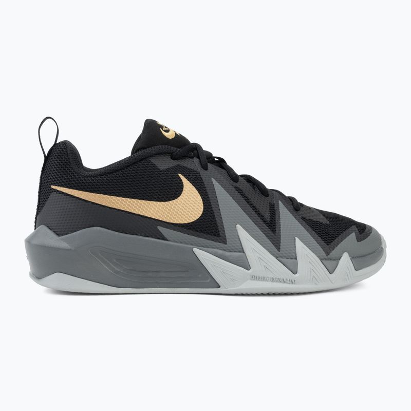 Încălțăminte pentru copii Nike S.T. Dynamite black/wolf grey/smoke grey/metallic gold 2