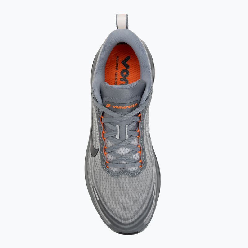 Încălțăminte de alergare pentru bărbați Nike Vomero Plus Cool Grey/Safety Orange/Black 5