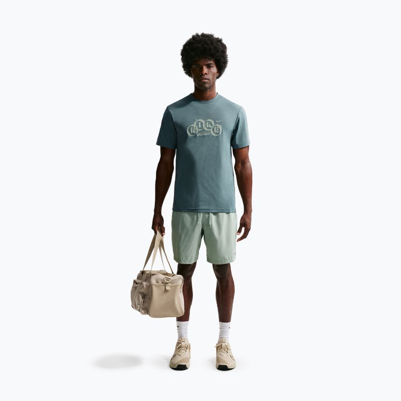 Tricou de antrenament bărbați Nike Hyverse Dri-Fit Training mineral slate/steam 2