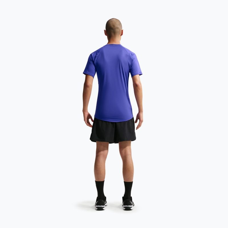 Tricou de antrenament pentru bărbați Nike Pro Dri-Fit Tight Fitness persian violet/black 3