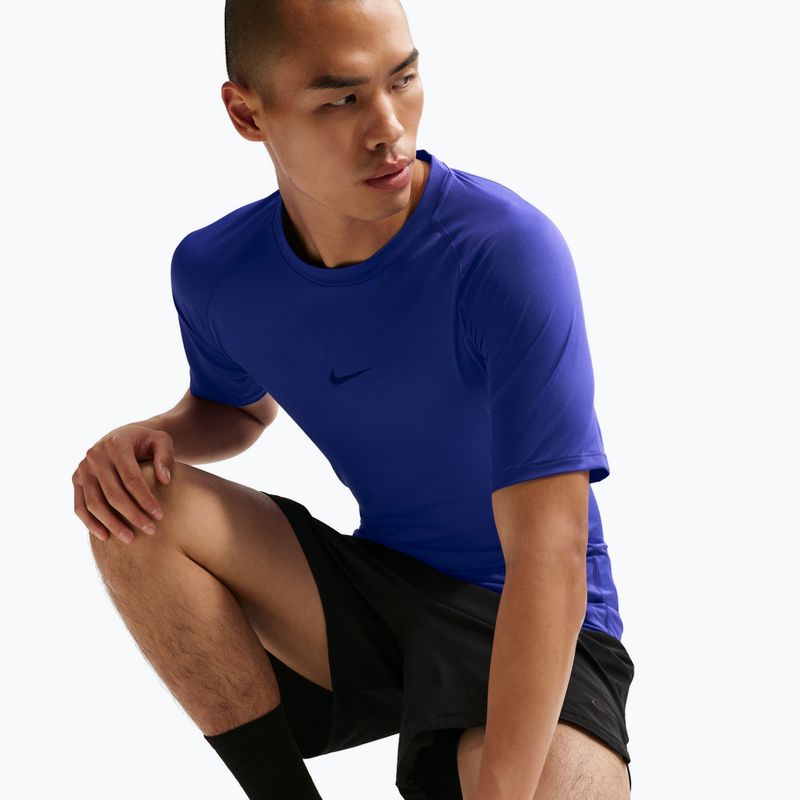 Tricou de antrenament bărbați Nike Pro Dri-Fit Tight Fitness persian violet/black 6
