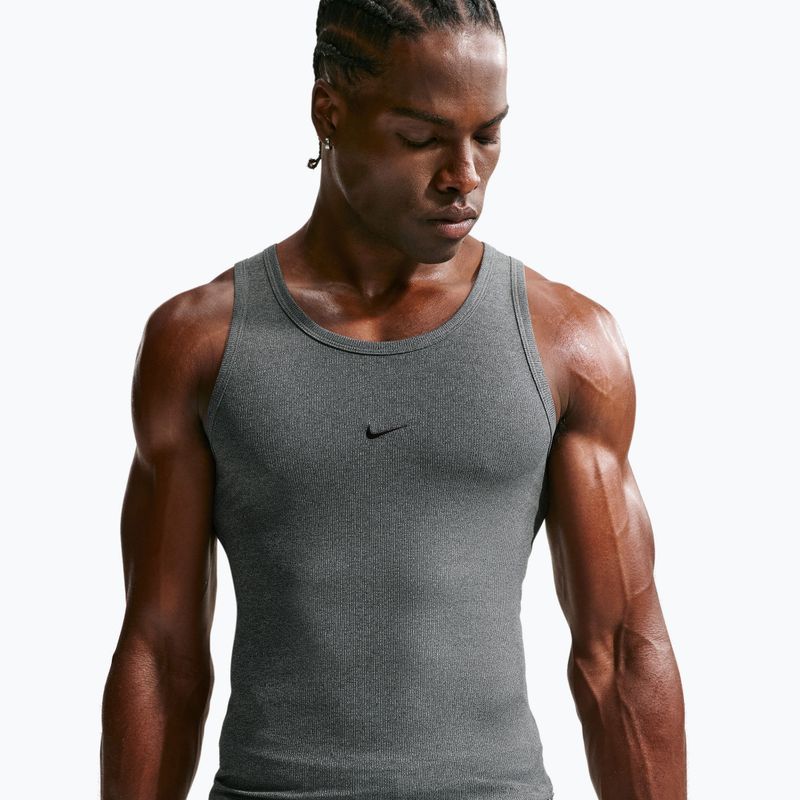 Tricou de antrenament bărbați Nike N.A.C. TT dark smoke grey/smoke grey/heather/black 4
