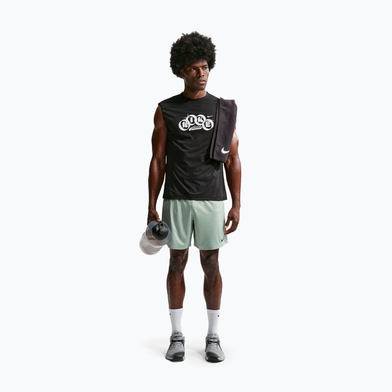 Tricou de antrenament bărbați Nike Hyverse Dri-Fit Training black/white 2