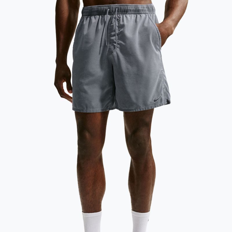 Pantaloni scurți de antrenament pentru bărbați Nike Unlimited N.A.C. 7" smoke grey/smoke grey/smoke grey 4