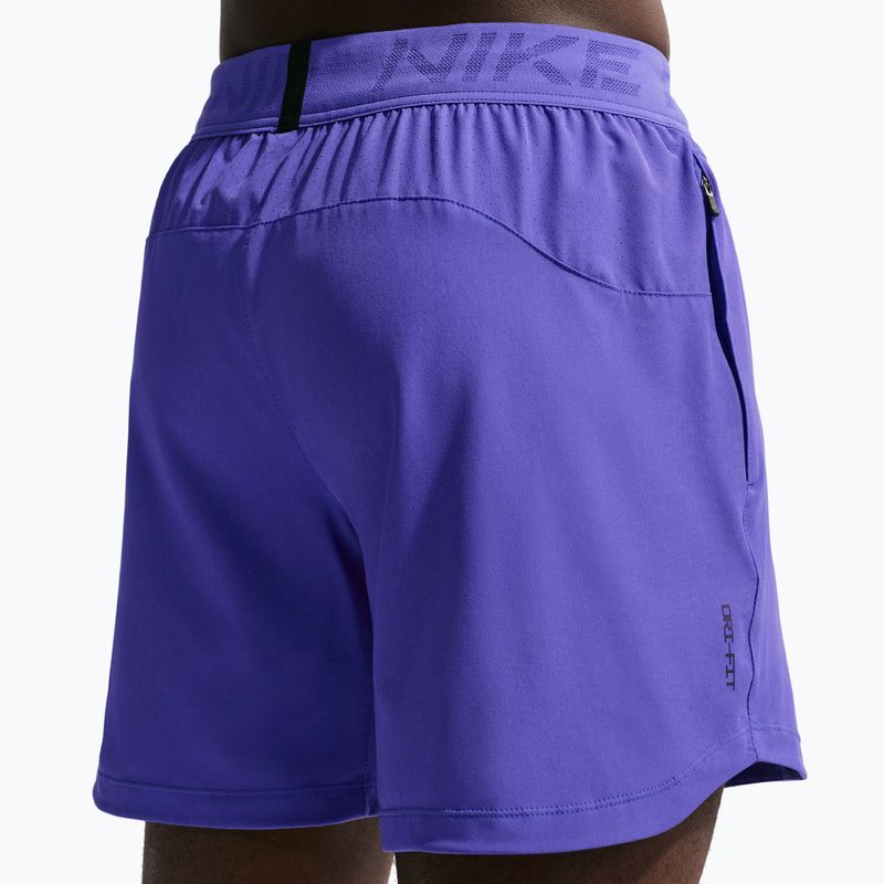 Pantaloni scurți pentru bărbați Nike Pro Training Dri-Fit 6" persian violet/black 6