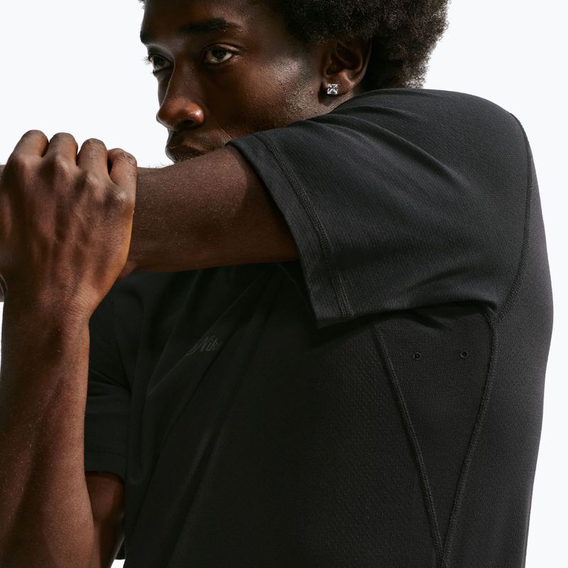 Tricou de antrenament pentru bărbați Nike Primary N.A.C. black/dark smoke grey 5