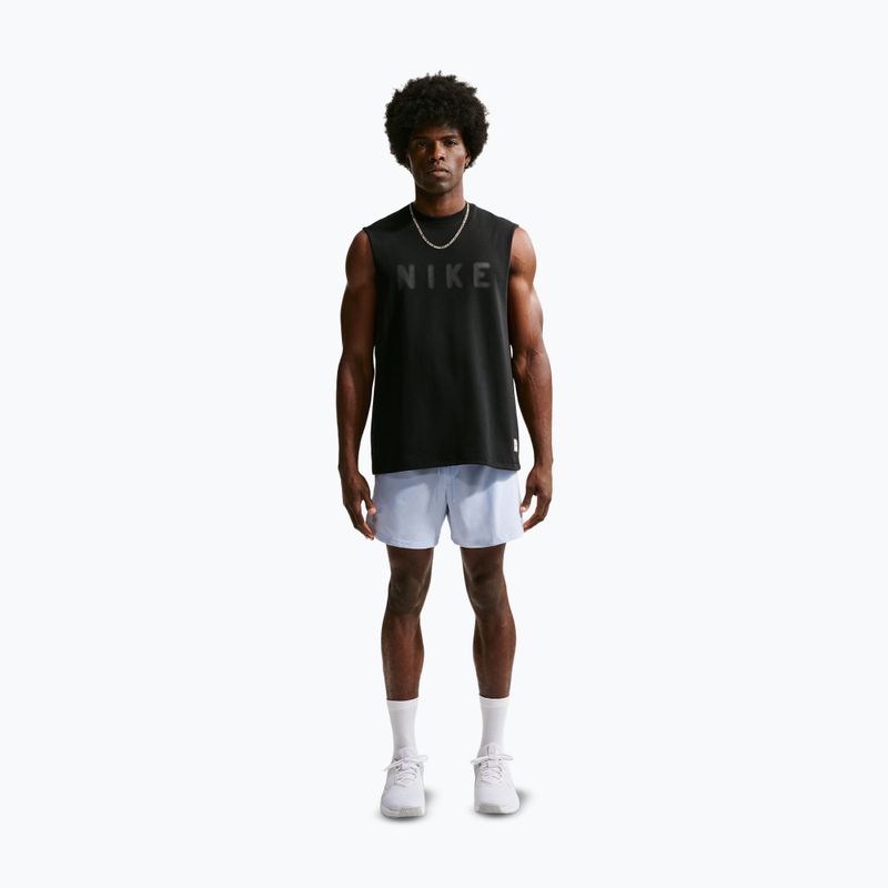 Pantaloni scurți de antrenament pentru bărbați Nike N.A.C. Dri-Fit 5" hydrogen blue/black/light armory blue 2