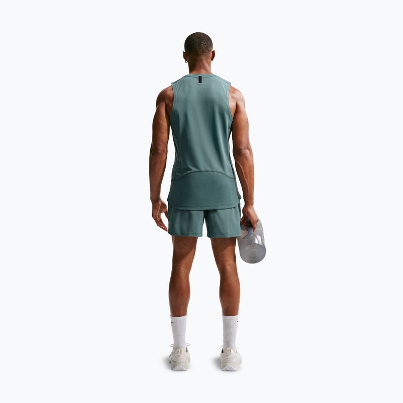 Pantaloni scurți pentru bărbați Nike Pro Training Dri-Fit 6" mineral slate/green strike 3