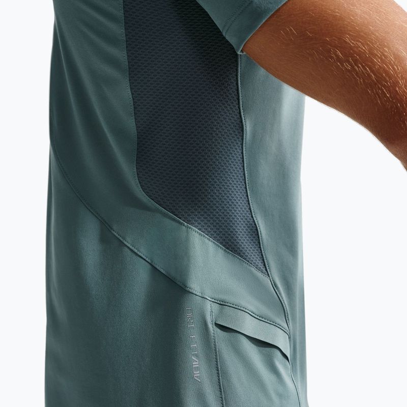 Tricou de antrenament pentru bărbați Nike Pro Training Dri-Fit mineral slate/faded spruce/green strike 7