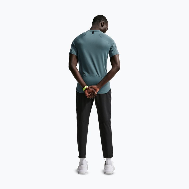 Tricou de antrenament bărbați Nike Pro Training Dri-Fit mineral slate/green strike 3