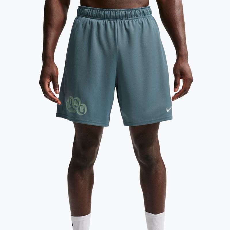 Pantaloni scurți de antrenament pentru bărbați Nike Flex Dri-Fit 7" mineral slate/steam 4
