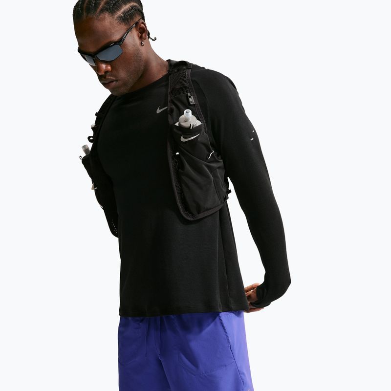 Pantaloni scurți de alergare pentru bărbați Nike Stride Dri-Fit 2in1 7" lapis 4