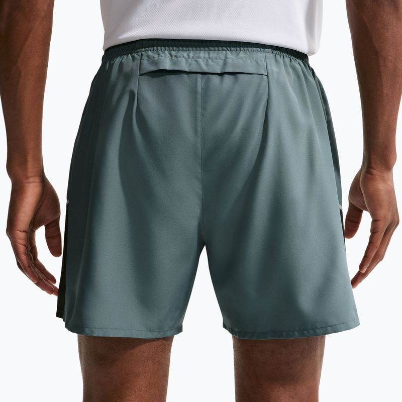 Pantaloni scurți de alergare pentru bărbați Nike Miler Dri-Fit 2in1 5" mineral slate 6
