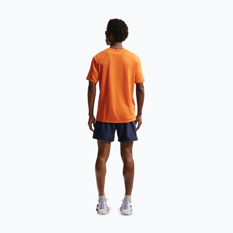 Pantaloni scurți de alergare pentru bărbați Nike Miler Dri-Fit 2in1 5" midnight navy 3