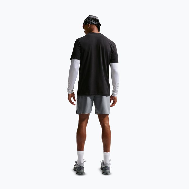 Pantaloni scurți pentru bărbați Nike Miler Dri-Fit 7" smoke grey/smoke grey 3