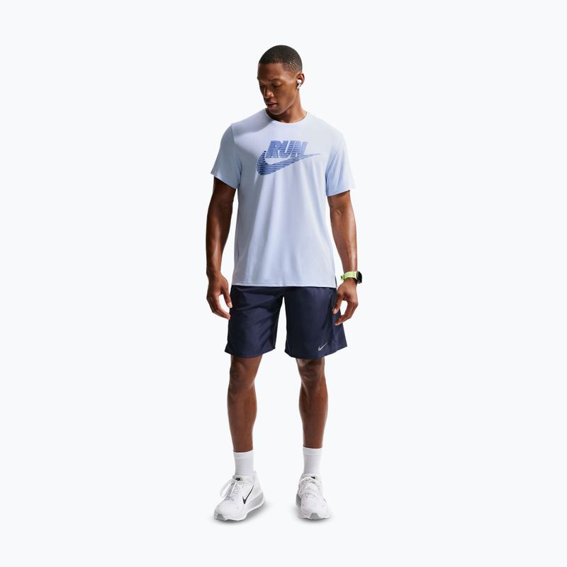 Pantaloni scurți de alergare pentru bărbați Nike Miler Dri-Fit 9" midnight navy 2