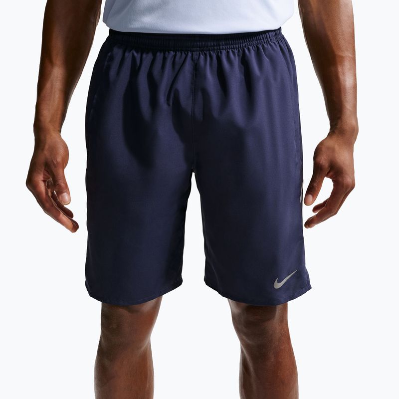 Pantaloni scurți de alergare pentru bărbați Nike Miler Dri-Fit 9" midnight navy 5