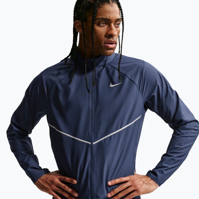 Geacă de alergare pentru bărbați Nike Miler Repel UV midnight navy 4