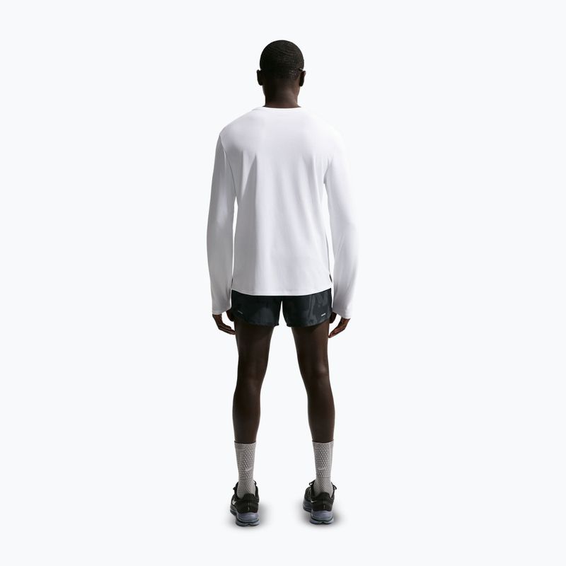 Longsleeve de alergare pentru bărbați Nike Miler Dri-Fit UV white 3
