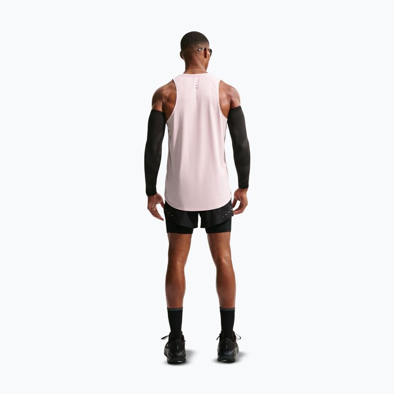 Tricou de alergare pentru bărbați Nike Stride Dri-Fit ADV silt red 3