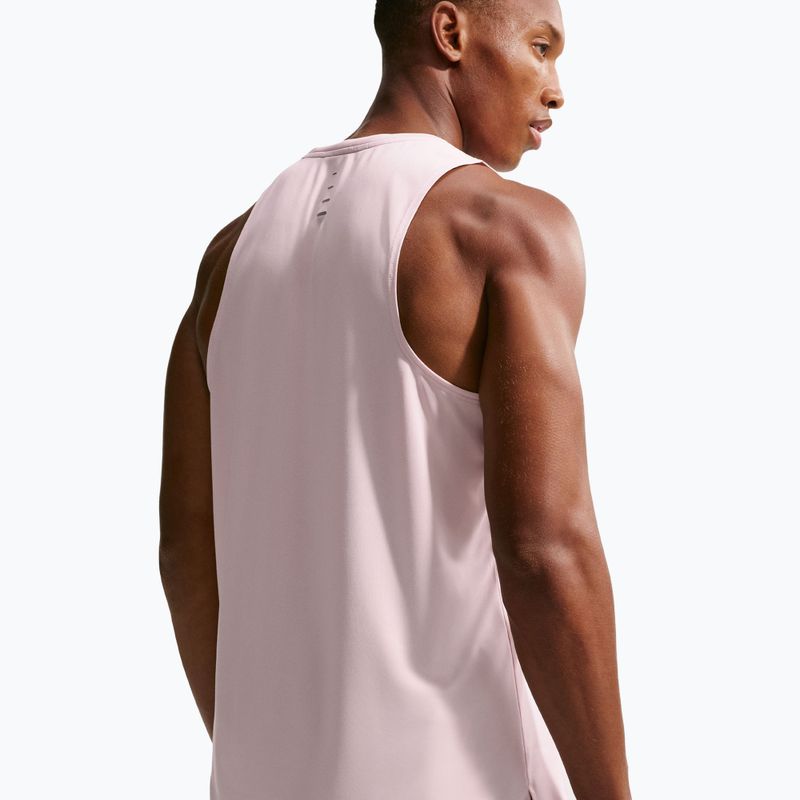 Tricou de alergare pentru bărbați Nike Stride Dri-Fit ADV silt red 6