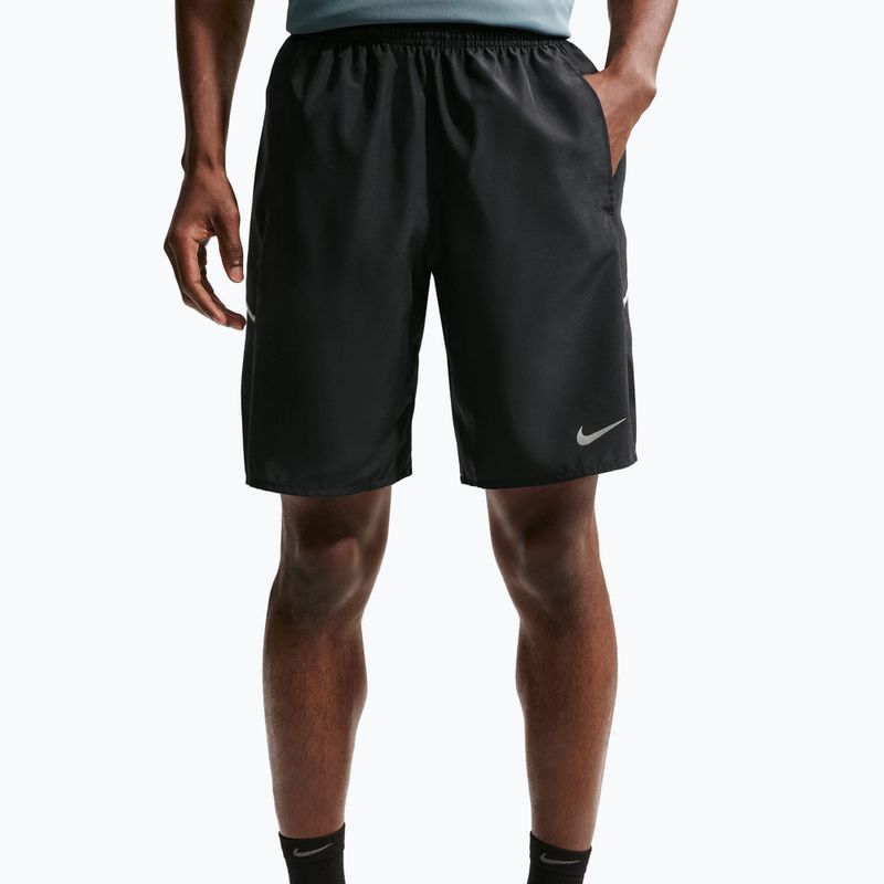 Pantaloni scurți de alergare pentru bărbați Nike Miler Dri-Fit 9" black/black 5