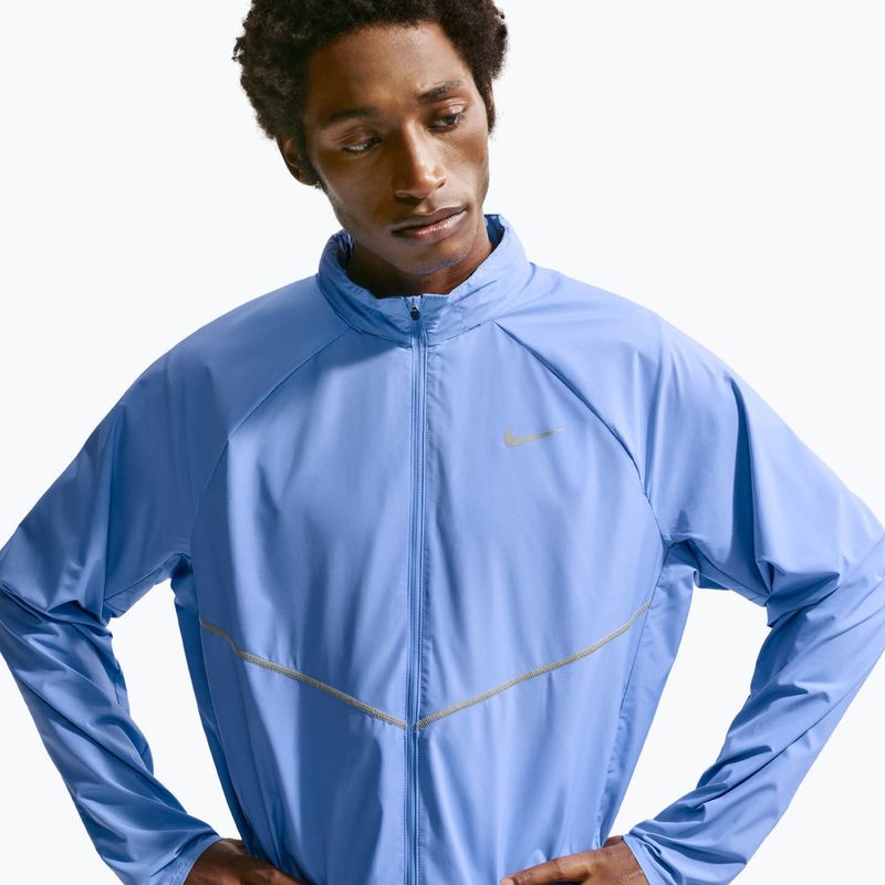 Geacă de alergare pentru bărbați Nike Miler Repel UV royal pulse/royal pulse 4