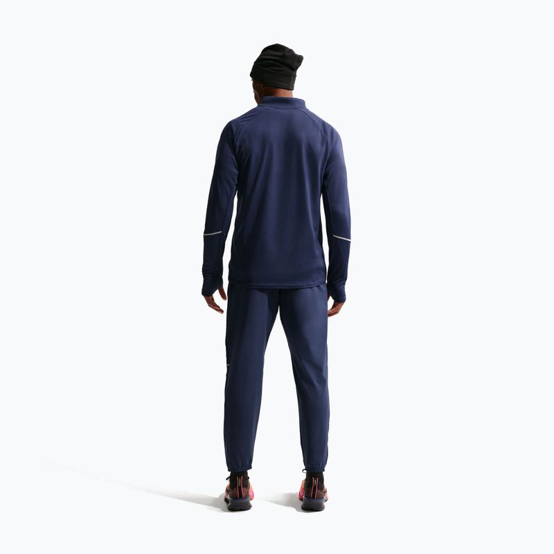 Bluză de alergare pentru bărbați Nike Miler Dri-Fit UV 1/2 Zip midnight navy 3