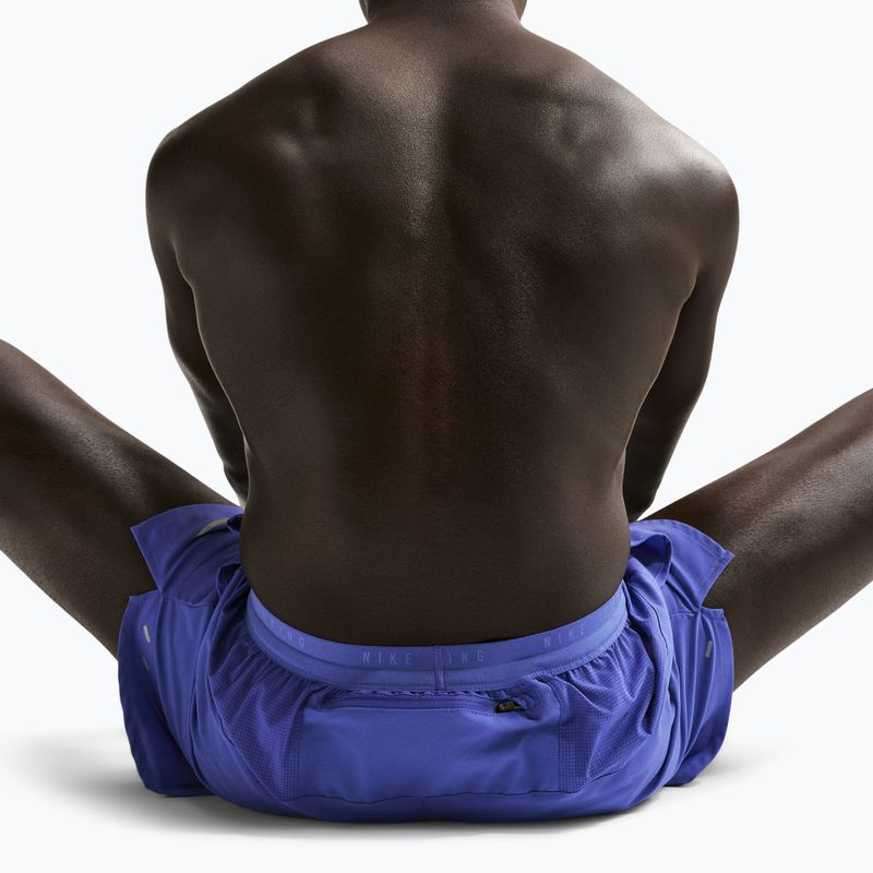 Pantaloni scurți pentru bărbați Nike Stride Dri-Fit Brief-Lined 5" lapis 5