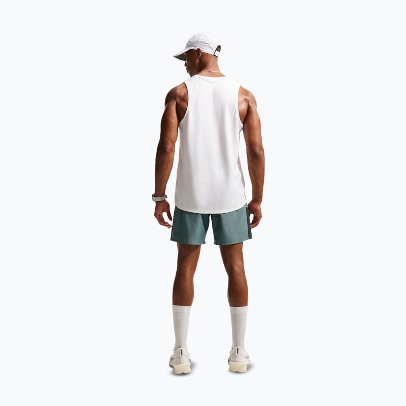 Pantaloni scurți de alergare pentru bărbați Nike Miler Dri-Fit 2in1 7" mineral slate 3
