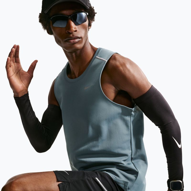 Tricou de alergare pentru bărbați Nike Miler Dri-Fit mineral slate 5