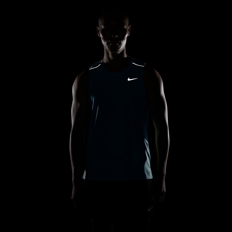 Tricou de alergare pentru bărbați Nike Miler Dri-Fit mineral slate 7