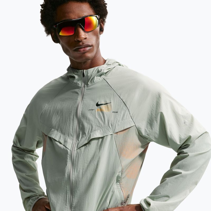 Geacă de alergare pentru bărbați Nike Stride Repel UV jade horizon 4