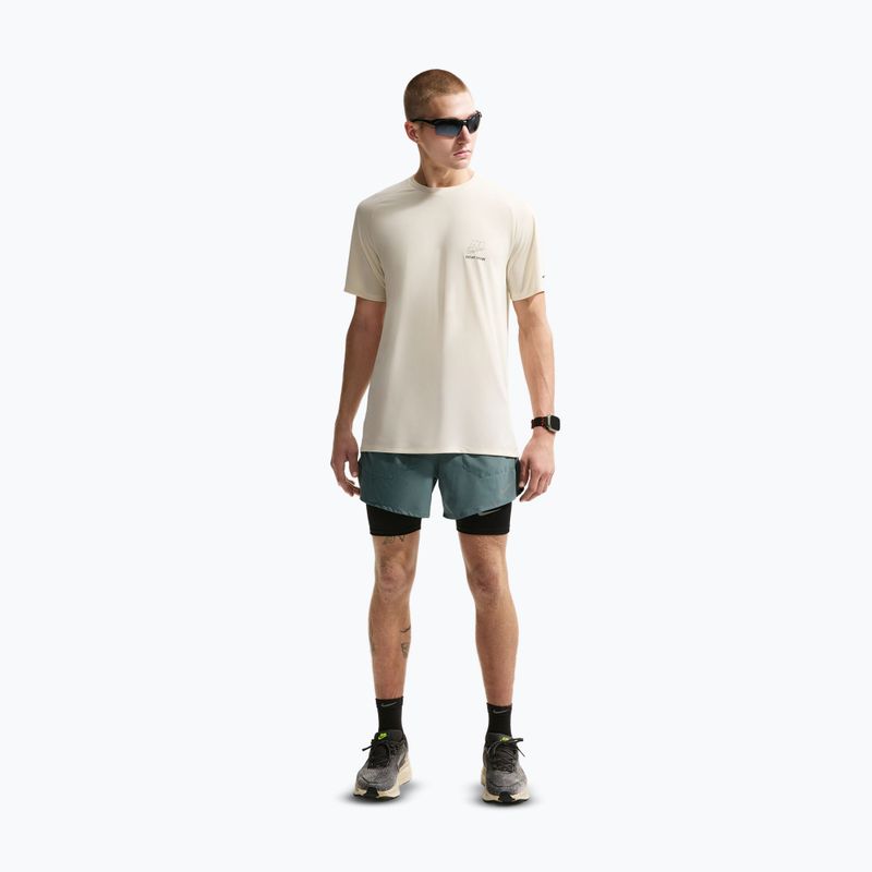 Pantaloni scurți bărbați Nike Stride Dri-Fit Brief-Lined 5" mineral slate 2