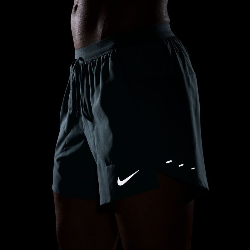 Pantaloni scurți bărbați Nike Stride Dri-Fit Brief-Lined 5" mineral slate 7