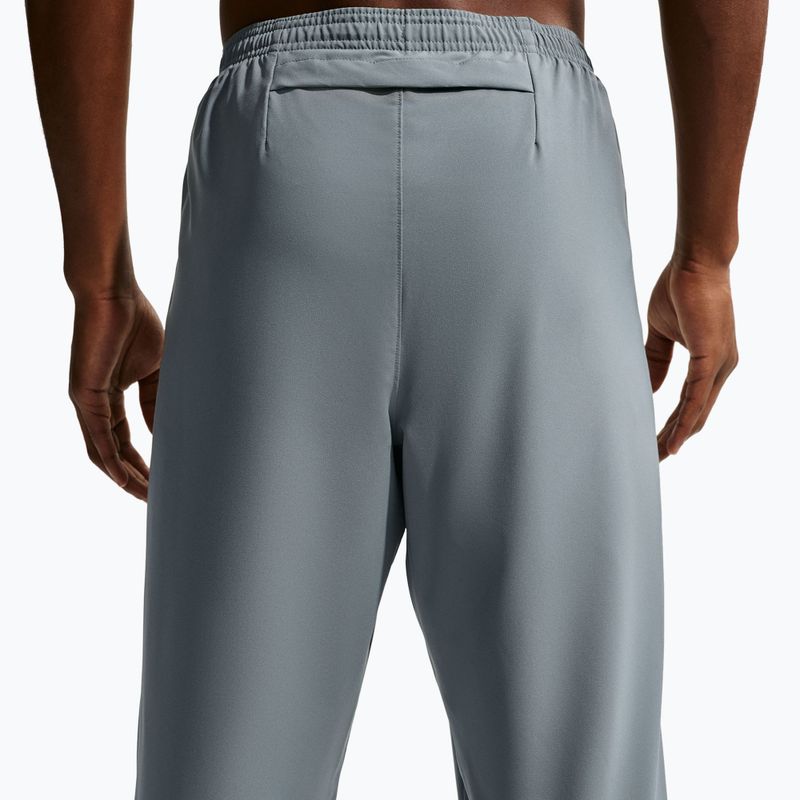 Pantaloni de alergare pentru bărbați Nike Miler Dri-Fit Woven smoke grey/smoke grey 6