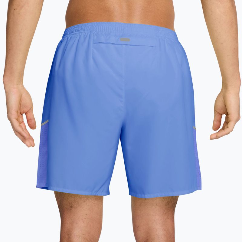 Pantaloni scurți de alergare pentru bărbați Nike Miler Dri-Fit Brief Lined7" royal pulse/sapphire 2